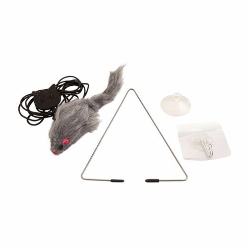 猫用おもちゃおすすめ FYNIGO 猫 おもちゃ ねずみドア掛け イメージ