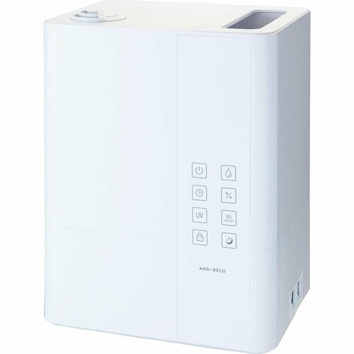 安い加湿器おすすめ モダンデコ UV除菌 機能付き ハイブリッド加湿器 jxh003j-wh イメージ