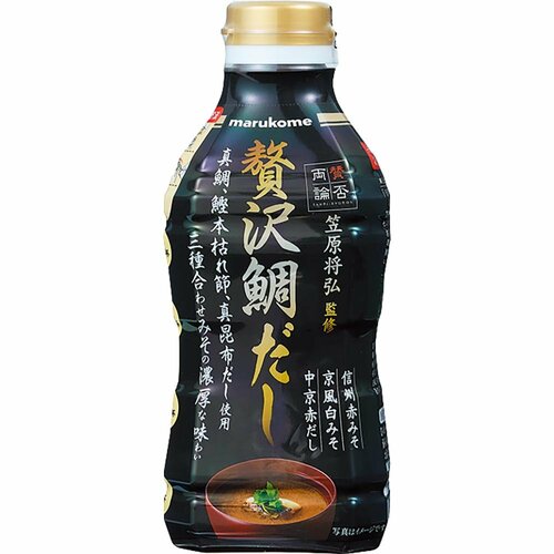 味噌おすすめ マルコメ 液みそ 賛否両論 贅沢鯛だし イメージ