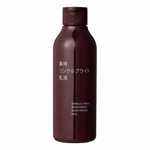 美白乳液おすすめ 無印良品 薬用リンクルブライト乳液 イメージ