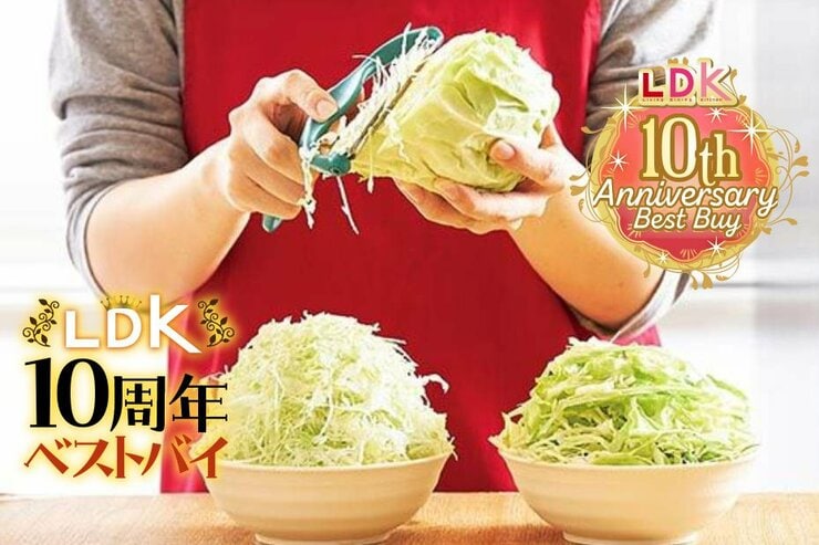 ピーラー変えただけ！ 家族が山盛りキャベツをペロリと平らげちゃった【LDK10周年ベストバイ】