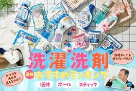 【LDK公式】洗濯洗剤のおすすめランキング。液体、ボール、スティックなど人気商品を比較【2025年】