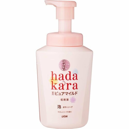 泡ボディソープおすすめ ハダカラ ボディソープ 泡で出てくる薬用ピュアマイルドタイプ イメージ